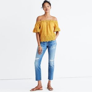 Madewell Eyelet Top